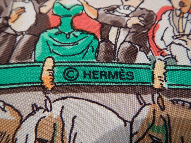 signature Hermès dans le dessin